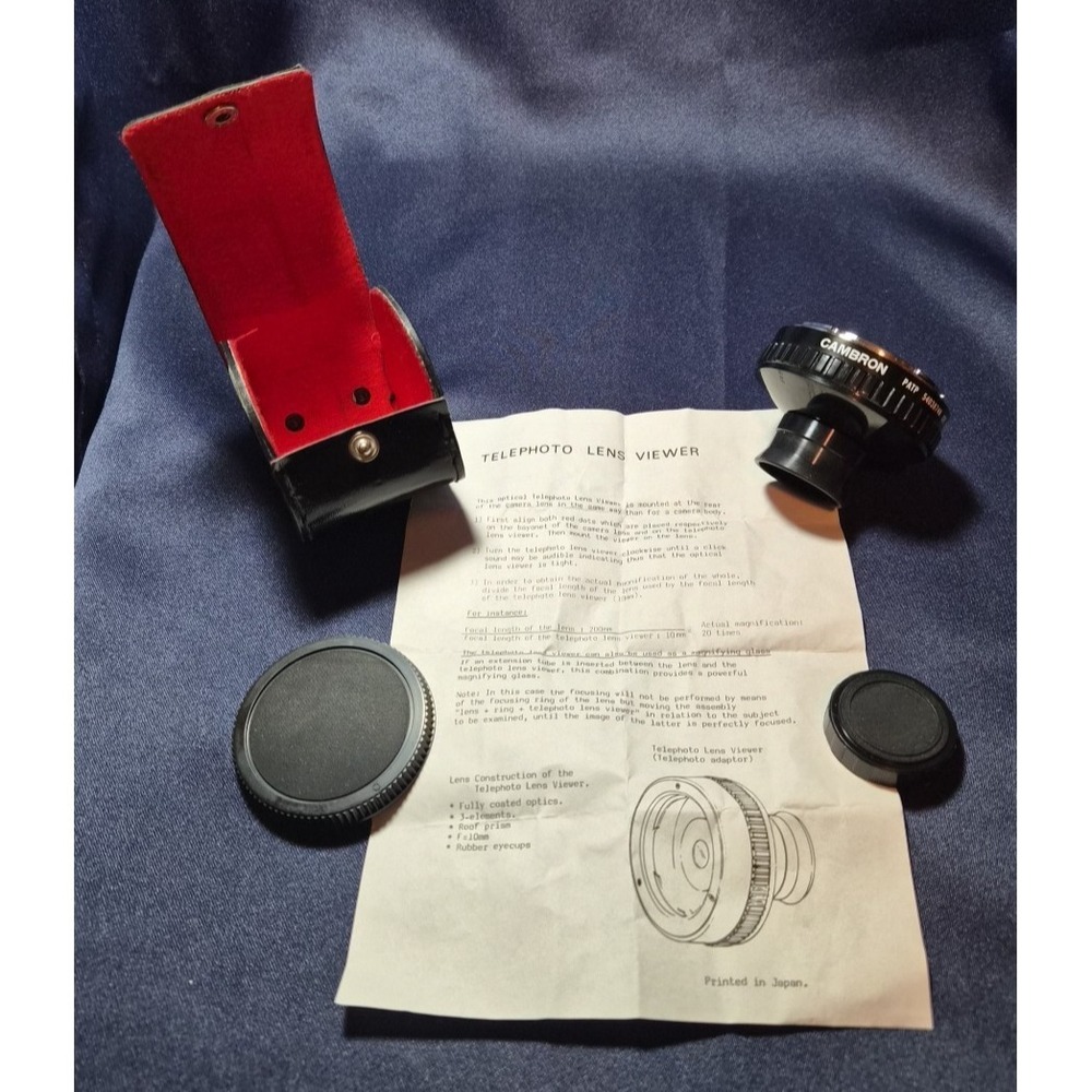 Telephoto Lens Adapter Cambron PATP 54038748 CFE